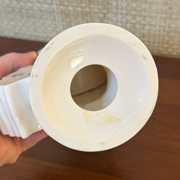 🌟4xHP🌟☘️VTG 1988-98 Donegal Parian China Shamrock Pattern Emerald Isle Clock - Picture 9 of 9